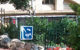 Dog Sign - Park in Monaco