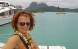 Flying all night to reach Bora Bora.  So worth it