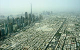 An aerial view of Dubai.