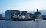 The new harborside concert hall/convention venue Harpa in Reykjavik also boasts eateries and music and design shops.