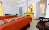 Double- and single-treatment rooms are available at Rock Spa.