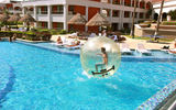 Fun activities for older kids and adults are also seen at the Hacienda pools.