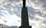 Budapest's Liberation Monument, erected to commemorate Hungary's liberation by the Soviets at the end of World War II.
