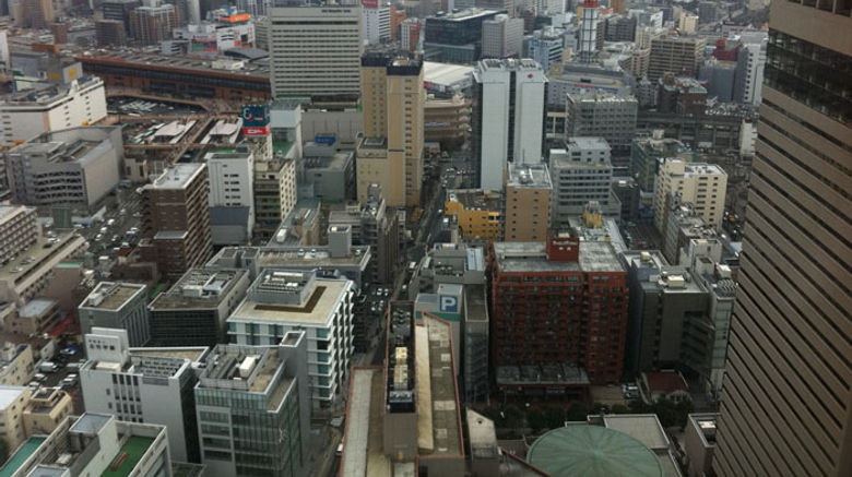 Prior to attending the World Travel and Tourism Council summit in Sendai and Tokyo, Japan, Editor at Large Johanna Jainchill and Editor in Chief Arnie Weissmann toured some of the areas affected by the tsunami, and in some places, reminders of the catastrophe are still in evidence. Pictured, central Sendai, where there was no evidence of tsunami damage. Photo by Arnie Weissmann; posted April 20, 2012.