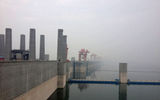 The Three Gorges Dam.
