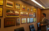 Peng Jian Hu, president of Century Cruises, at the company's headquarters in Chongqing, China.