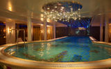 The indoor swimming pool onboard the Century Paragon.
