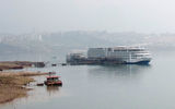 Senior editor Michelle Baran was onboard for the inaugural cruise of Century Cruises' Century Paragon from Chongqing to Yichang. Pictured here, the 398-passenger Century Paragon docked on the Yangtze River. Photos by Michelle Baran; posted March 28, 2013.