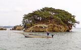 An island in Matsushima Bay, home to 260 islands.