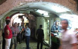 A slice of Jerusalem street life in the Old City near the Eighth Station of the Cross along the Via Dolorosa.