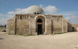 The 8th century, Islamic-era Ummayad Palace on Amman's Citadel features a reconstructed wooden dome.