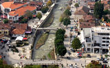 View of Prizren, in southern Kosovo, as seen from the city’s hilltop fortress.