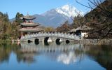 Snow Mt. located in Lijuian, China