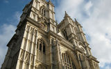 Westminster Abbey revealed in a rare bit of autumn sunshine.