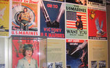 Poster in the National Museum of the Marine Corps in Triangle, Va.