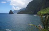 Home to about 8,000 residents, the island of Molokai features a rare blend of stunning natural beauty, authentic cultural experiences, and a chance to soak in some old Hawaii charm. Only 38 miles long and 10 miles wide, the island also offers travelers a glimpse into the gripping history of its Kalaupapa leprosy settlement. Pictured here, Molokai's towering North Shore sea cliffs. Photos by Shane Nelson; posted May 25, 2012