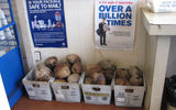Molokai visitors looking to mail home a unique gift may want to stop by the post office in Hoolehua, where customers can buy a coconut, address it, and ship it--sans any box or packaging -- all in one stop.