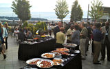 Norwegian Cruise Line hosted a reception at Seattle's Marriott Waterfront for travel agents as part of Norwegian's Partners First Weekend. Photo by Johanna Jainchill