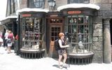 Visitors can mail postcards and letters from the Owl Post in Hogsmeade Village at Wizarding World of Harry Potter. Their mail will be postmarked "HOGSMEADE."