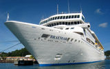 Fred Olsen's recently stretched Braemar at Castries, St. Lucia.