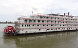 American Cruise Lines’ Queen of the Mississippi departed New Orleans on Aug. 4 making it the first new paddlewheeler to sail the Mississippi in 17 years. Photos by Johanna Jainchill; posted Aug. 8, 2012.