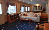 The ship also features two mini-lounges, on Decks 2 and 4, which the company says are very popular on other American Cruise Lines ships, especially with groups that use them for card games or other gatherings. The vessel also has a small library.
