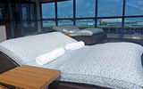 And, here, near the hot tub in the Canyon Ranch SpaClub.
