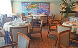 Toscana, one of the Regatta's two alternative restaurants, received a facelift in the refurbishment.