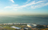 The Green Point Stadium in Cape Town.