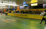 A waiting area at the Johannesburg International Airport.
