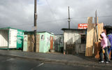 Townships such as this one outside of Cape Town are being converted to housing projects, an attempt to clean up the poverty problem in South Africa in advance of the World Cup, critics have said.