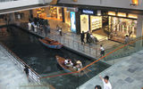 The sampan rides at the Shoppes at the Marina Bay Sands. TW photo by Jeri Clausing