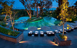 The pool at the Capella Singapore