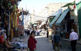 The Khan el Khalili bazaar in Cairo, site of a bomb blast just weeks ago, buzzes with activity in early March.