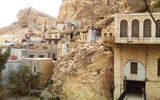 The village of Maloula, where Aramaic is still spoken.