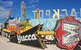 For the first time, visitors to Las Vegas can take guided tours at the Neon Museum, which recently opened a new visitors center and began offering tours of its Neon Boneyard, a two-acre outdoor space home to more than 150 signs dating from the 1930s through today. Prior to October, guests could only tour the Boneyard by making reservations in advance. Photos courtesy of the Neon Museum; posted Feb. 20, 2013