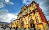 The Cathedral of San Cristobal de las Casas in the state of Chiapas.