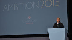 Hubert Joly, CEO of Carlson Cos. and Carlson Hotels, discussed a plan to update and upgrade the Radisson brand's North American properties and add flagship hotels in top U.S. markets during a presentation in Orlando this week. The changes are part of a five-year plan called "Ambition 2015."