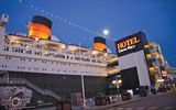 The Queen Mary in its current state in Long Beach, Calif.