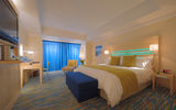 Among the new design schemes for Radisson's hotel rooms is termed "ocean," which is, according to Radisson, "light, bright, modern design with a distinct Scandinavian feel."