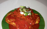 Nizuc Resort & Spa offers six a la carte themed restaurants, each headed by a young, enthusiastic culinary team. Ramona featured several Mayan dishes, such as the seafood tikinxic. The word refers to the way the chefs cook the sauce.