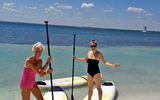 Mexico editor Gay Nagle Myers and her daughter Jenn were novices in the sport of SUP (stand up paddle boarding), but discovered a fun and fairly easy sport in the process.