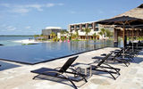 The pool area on the family side of Nizuc Resort & Spa.