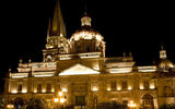 The Cathedral of Guadalajara has been rebuilt several times due to fire and earthquakes.
