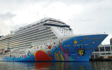 As illustrated by the Norwegian Breakaway, ship launches give cruise lines the opportunity to wow the public with glitz and glamour and to strengthen agent relationships by showing off their latest innovations. Pictured here, the Norwegian Breakaway, which was christened last month in New York. Posted June 5, 2013.