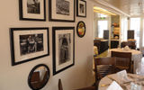 A new photo grouping with French themes, some nautical some not, is a feature of the updated Veranda restaurant, which serves breakfast and lunch and becomes Candles, a specialty restaurant, at night.