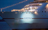 In May, Hapag Lloyd Cruises named the Europa 2 in Hamburg, Germany.