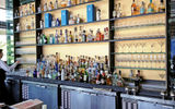 The bar at the J&G Grill at the St. Regis Mexico City specializes in ginger margaritas. TW photo by Gay Nagle Myers