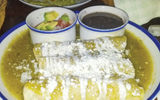Enchiladas at La Cueva del Chango in Playa del Carmen.