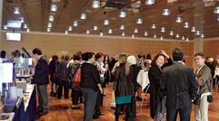 The Austrian National Tourism Office invited 60 travel agents from the U.S. and Australia for a Destination Summit in the cities of Salzburg and Vienna. The goal was to promote Austria as a main travel destination for a European journey. The summit began with a reception followed by a presentation by the Austrian National Tourist Office at the Salzburg Congress convention center. Photo by Thomas R. Lechleiter